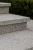 Stopnica granitowa szara płomieniowana Bianco Sardo G602 180x33x2 cm