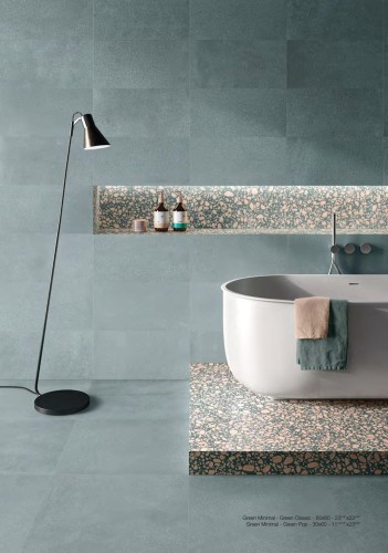 Płytka gresowa lastryko Medley Green Pop 60x60 matowa