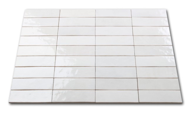 Płytka gresowa Artisan White 6,5x20 cegiełka