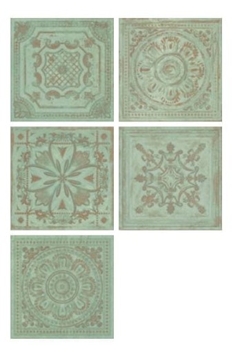 Gatsby Green Tin 20x20