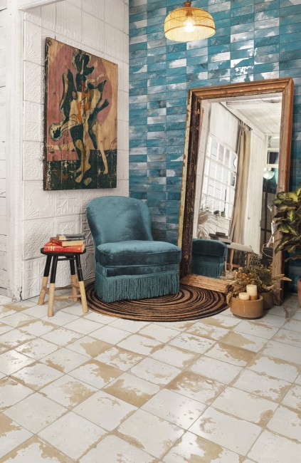 Płytka Ceramiczna FS Heritage White LT | 45x45 cm