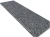 Parapet Stopnica granitowa polerowana Dark Grey New G654 150x33x2 cm