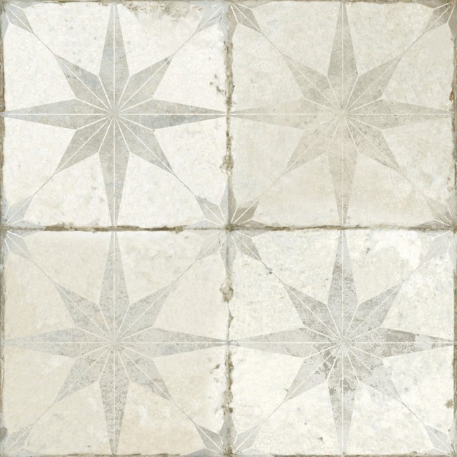 Płytka Ceramiczna FS Star White Natural | 45x45 cm