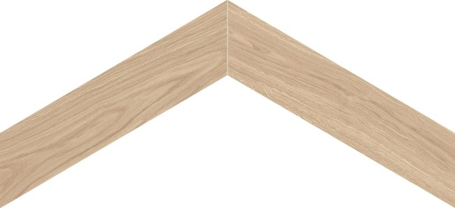 Płytka gresowa Mimesis Chevron Ecru 11x54 jodełka