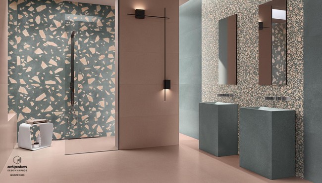 Płytka gresowa lastryko Medley Green Pop 60x120 matowa