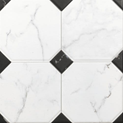 Płytka Podłogowa Betera Jet Blanco 33,3x33,3 cm Retro