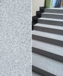 Granit Treppenstufe Grau Geflammt G603 150x33x2 cm