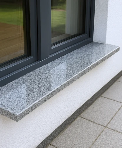 Parapet granitowy szary polerowany G603 92x30x2 cm