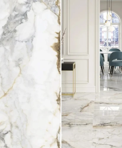 Płytka gresowa Pamesa Pisa Gold Pulido 60x120 cm