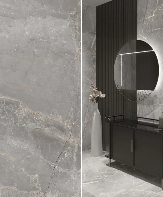 Płytka gresowa Ceramica Charme Grey 60x120