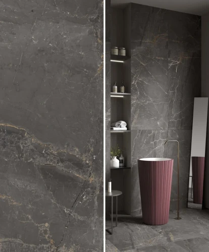 Płytka gresowa Ceramica Charme Black 60x120