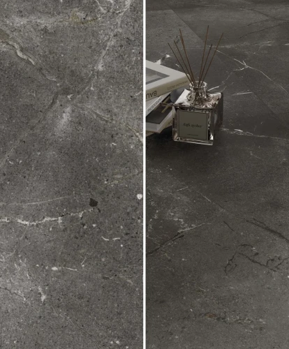 Płytka Gresowa Ceramica Mask Graphite imitująca kamień 60x120