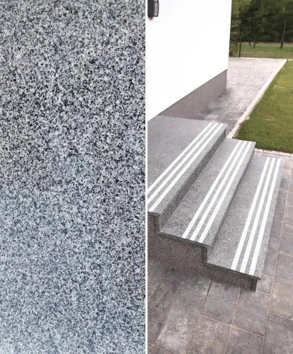 Stopnica granitowa polerowana z antypoślizgiem G654 100x35x2 cm