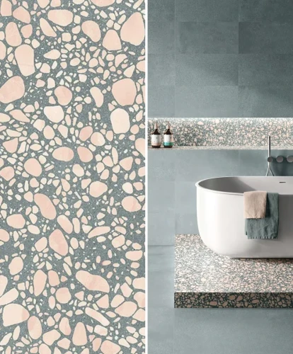 Płytka gresowa lastryko Medley Green Pop 60x60 matowa