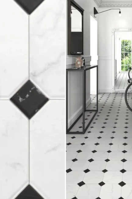 Płytka Podłogowa Betera Jet Blanco 33,3x33,3 cm Retro