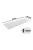 Parapet konglomeratowy Polare Snow White 92x30 cm wymiary