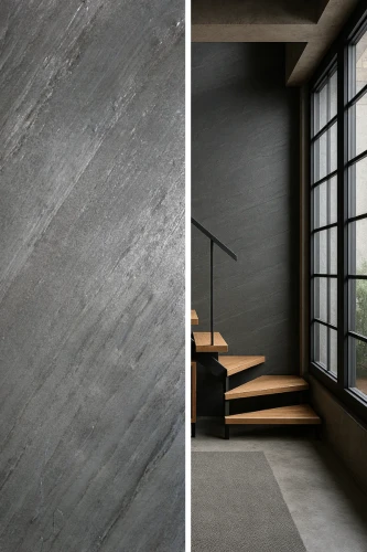 Fornir kamienny Line Black XXL 122x305x0,2 cm