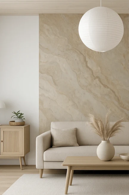 Fornir kamienny Autumn Cream 122x61x0,2 cm