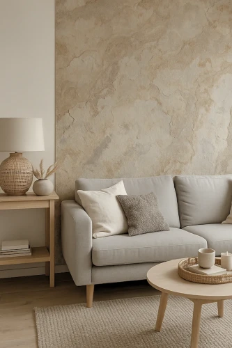 Fornir kamienny Autumn Cream XXL 122x280x0,2 cm