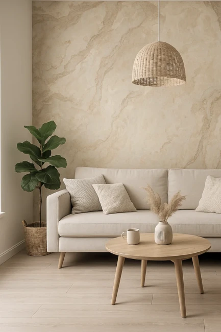 Fornir kamienny Autumn Cream XXL 122x244x0,2 cm