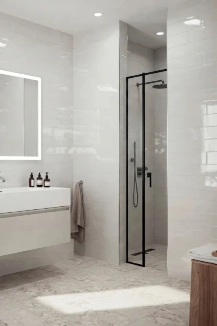 Płytka Ścienna | Glazura Snow White Połysk 30x60x0,8 cm