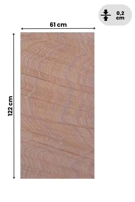 Fornir kamienny Rainbow 122x61x0,2 cm