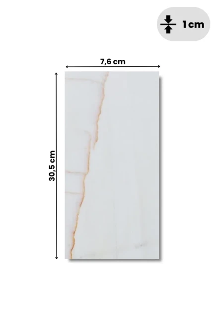 Marmur Glacier Rose Cegiełka Szlifowane 30,5×7,6×1 cm