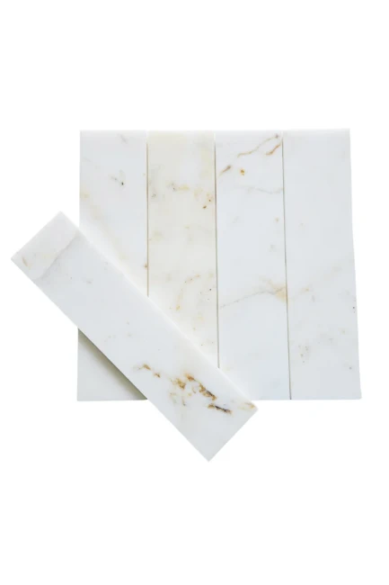 Marmur Afyon Cegiełka Szlifowana 30,5×7,6×1 cm