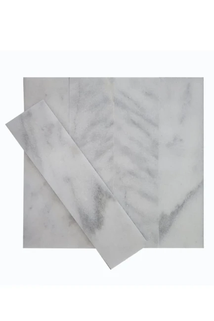 Marmur Royal White Cegiełka Satynowa 30,5×7,6×1 cm