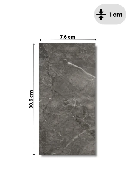 Marmur Lovina Grey Cegiełka Satynowa 30,5×7,6×1 cm