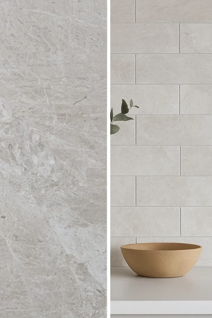 Marmur Vanilla Papilon Cegiełka Szczotkowana 30,5×7,6×1 cm