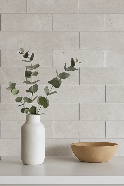 Marmur Vanilla Papilon Cegiełka Szczotkowana 30,5×7,6×1 cm