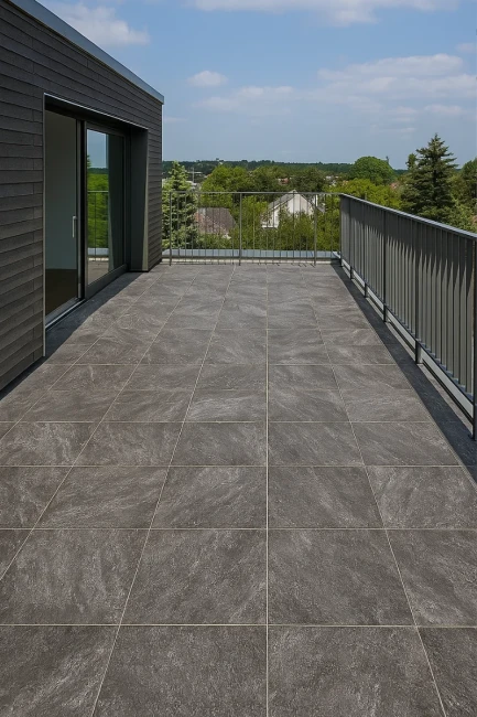 Płytka gresowa 20mm Rasa Grey Matowa 60x60x2 cm
