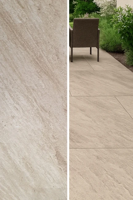 Płytka gresowa City Quartz Beige 45x90x2 cm (gres 20 mm)