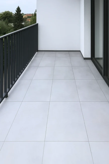 Gres 20mm Works Light Grey 60x60x2 cm