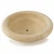 Umywalka Trawertynowa Classic Light Beżowy Satynowa 45x45x16 cm