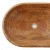 Umywalka Trawertynowa Bordeaux Czerwony Satynowa 40x57,5x14,5 cm