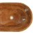 Umywalka Trawertynowa Bordeaux Czerwony Satynowa 40x57,5x14,5 cm