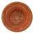 Umywalka Trawertynowa Bordeaux Czerwony Polerowana 42x42x16 cm