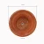 Umywalka Trawertynowa Bordeaux Czerwony Polerowana 42x42x16 cm