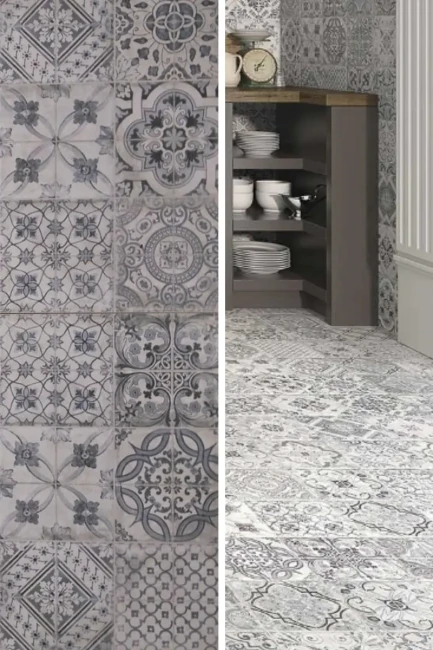 Płytka gresowa Manises 60,8x60,8 patchwork