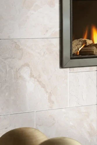 Płytki marmurowe Coffee White| Queen Beige Antykowana Bębnowana komplet = 0,742m2 | Komplet Rzymski