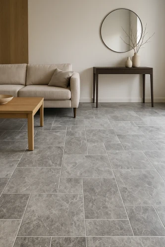 Płytka marmurowa 12 mm Atlantic Grey satynowa matowa modularna komplet = 0,742m2 | Komplet Rzymski
