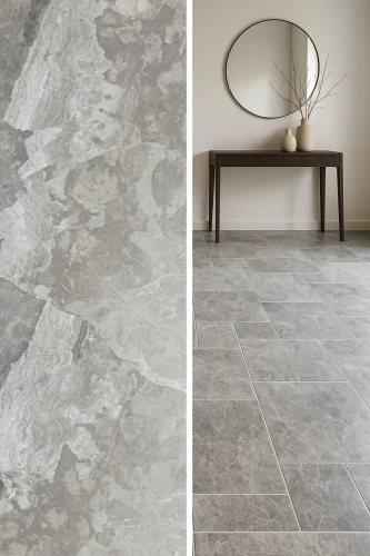 Płytka marmurowa 12 mm Atlantic Grey satynowa matowa modularna komplet = 0,742m2 | Komplet Rzymski