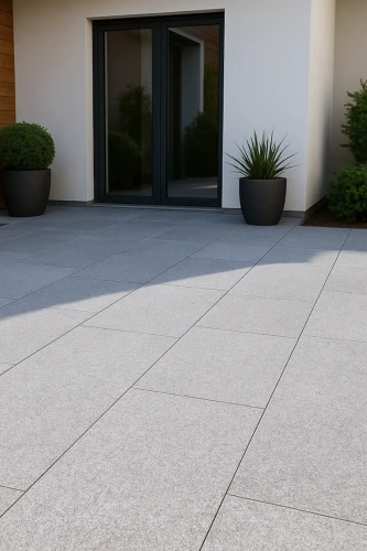 Płytka granitowa szara płomieniowana G603 120x60x2 cm