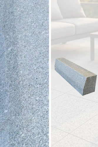 Krawężnik granitowy 15x30 cm ze skosem góra płomieniowana