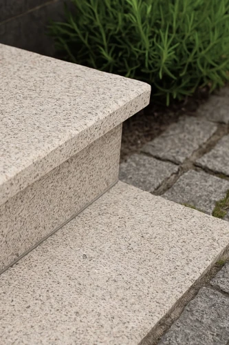 Stopnica granitowa beż płomieniowana G682 150x33x2