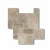 Trawertyn Noce French Pattern 12mm 1kpl= 0,742m2 | Komplet Rzymski