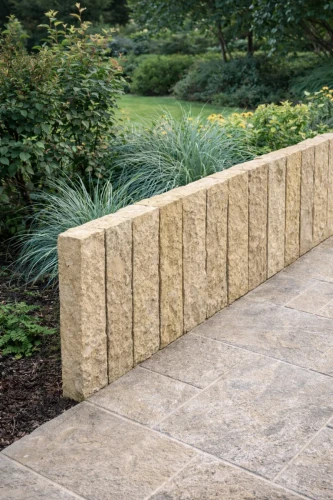 Palisada | Obrzeże Wapienne Tandur Yellow Limestone 100x20x5