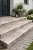 Stopnica kamienna Trawertyn Ash Argent Mix Szlifowany Bullnose 140x28x3 cm
